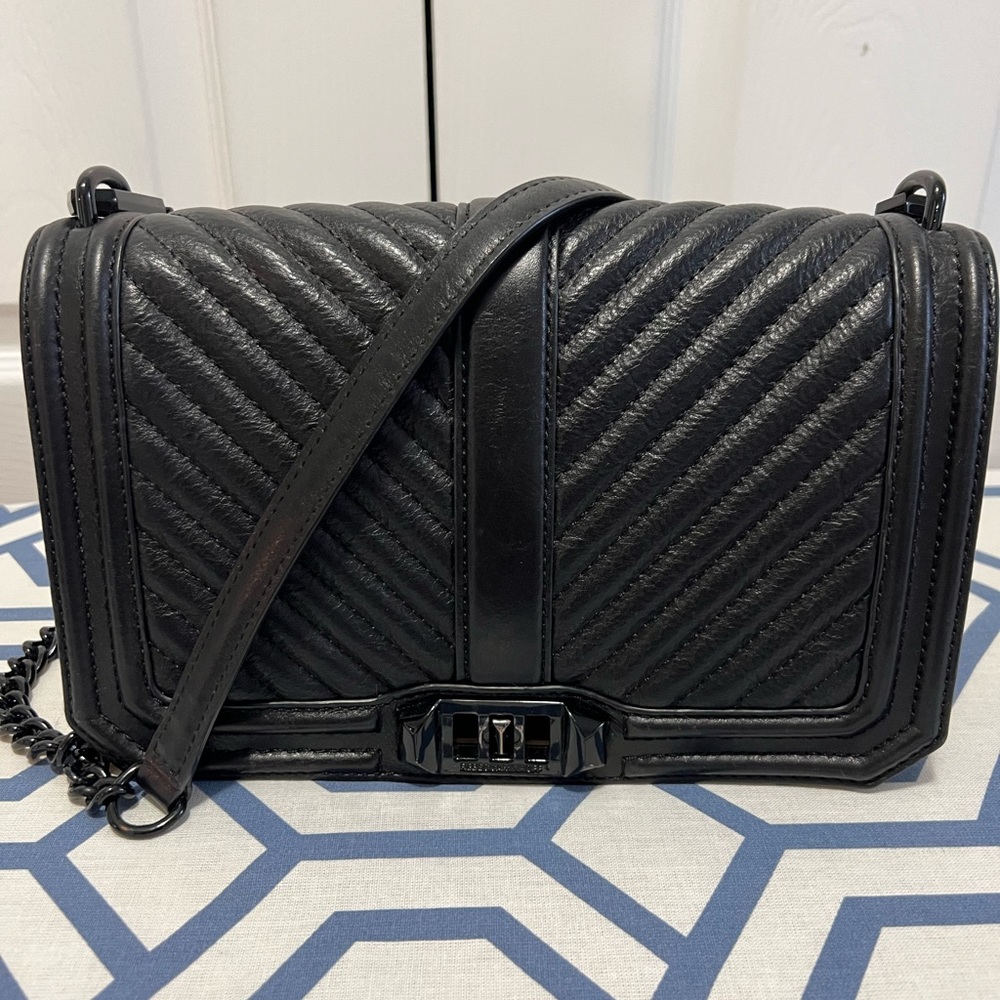 Rebecca Minkoff Chevron Quilted Crossbody